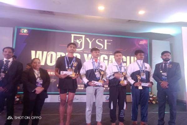 Tripura boy Abhranil Saha shines in World Yoga Cup